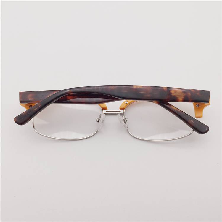 Treasured Japanese order orange board full -frame personality retro eyebrow frame glasses frame men and women