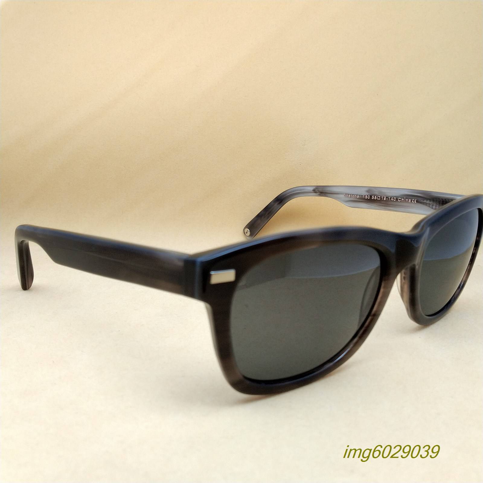 Genuine retro rivet plate material frame resin lens sunglasses sunglasses sunglasses 3 colors