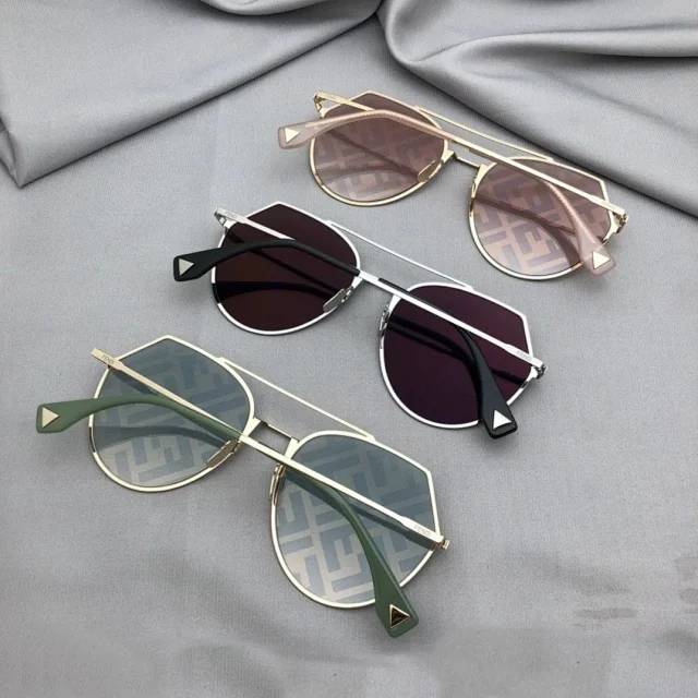 Sunglasses female big face is thin Korean version of couple street shooting INS anti -ultraviolet sunglasses male 2023 new tide