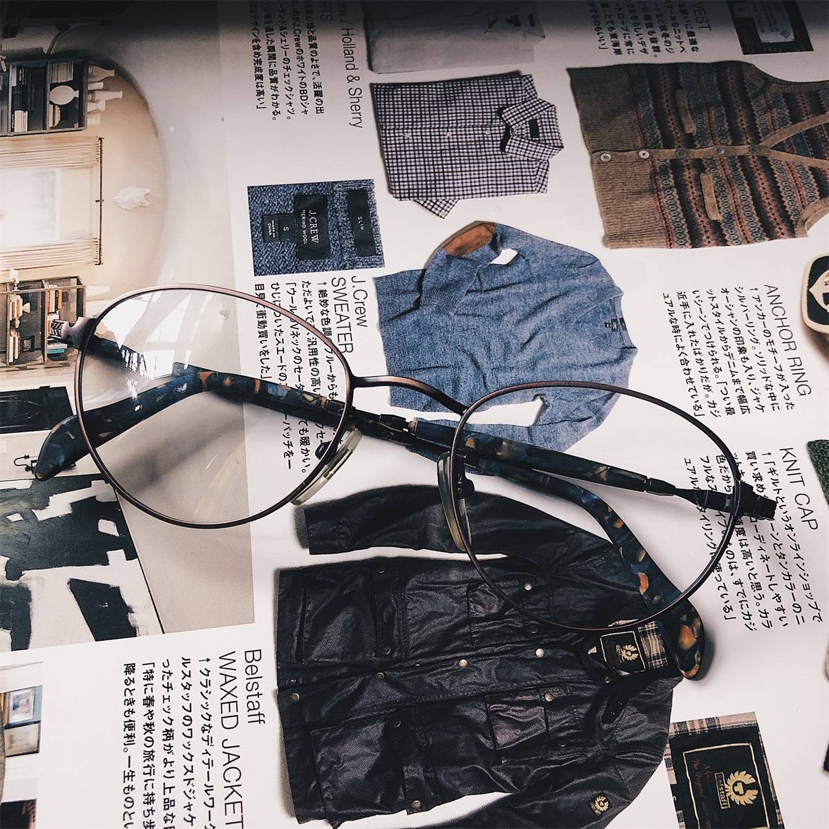 Early orphan retro literary Ivy antique flat -light metal frame glasses men and women ng5468