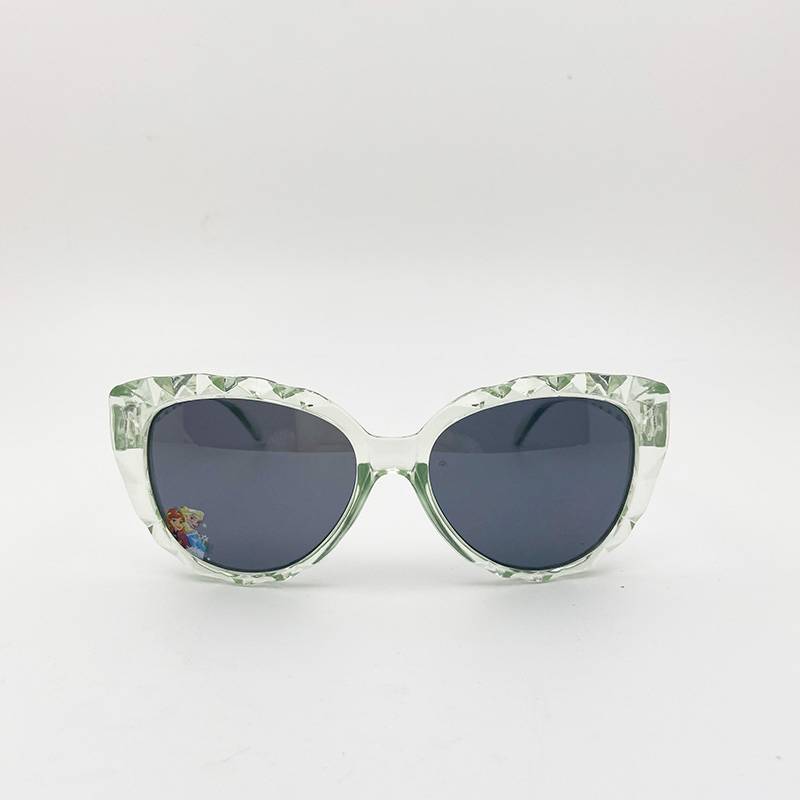 export order Cat eye brand children's sunglasses fashion girl sunglasses anti -ultraviolet wicked sunshade