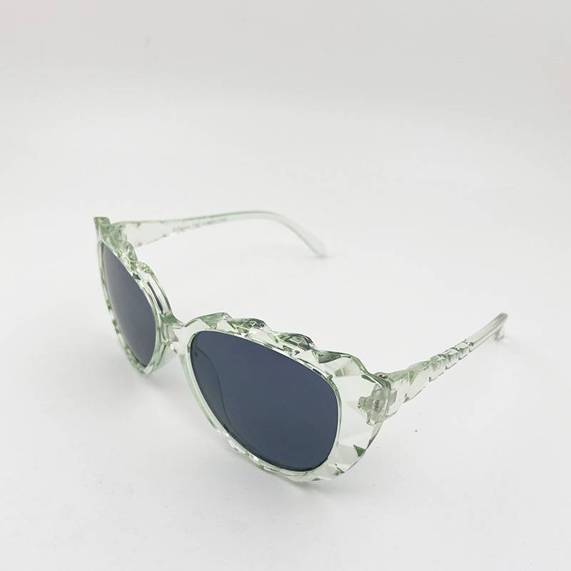 export order Cat eye brand children's sunglasses fashion girl sunglasses anti -ultraviolet wicked sunshade