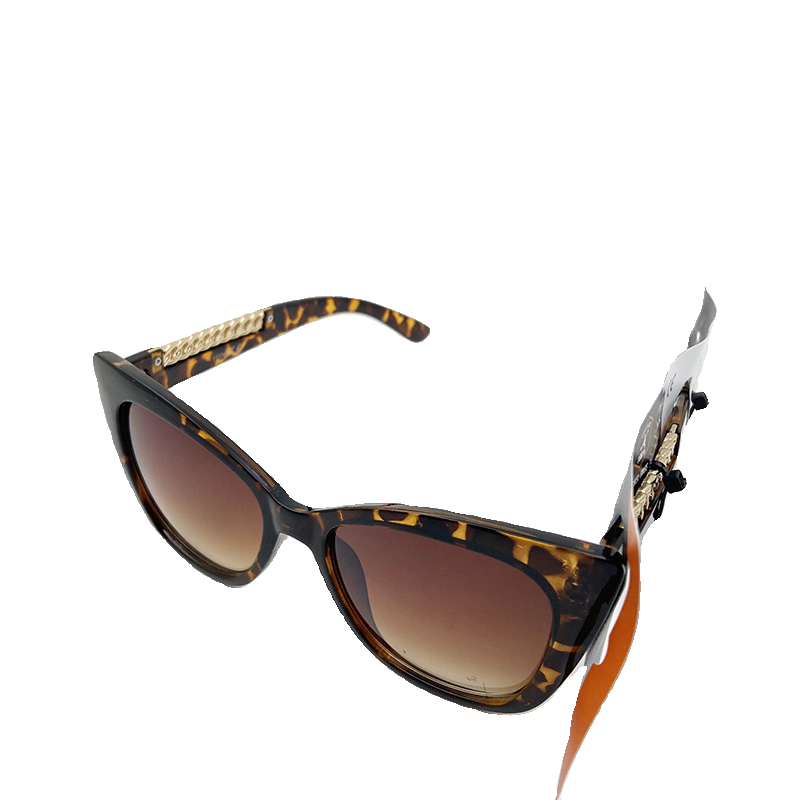 Exporting original single female leopard printing sunglasses fashion personality sunglasses anti -ultraviolet eyes ug400 UV400