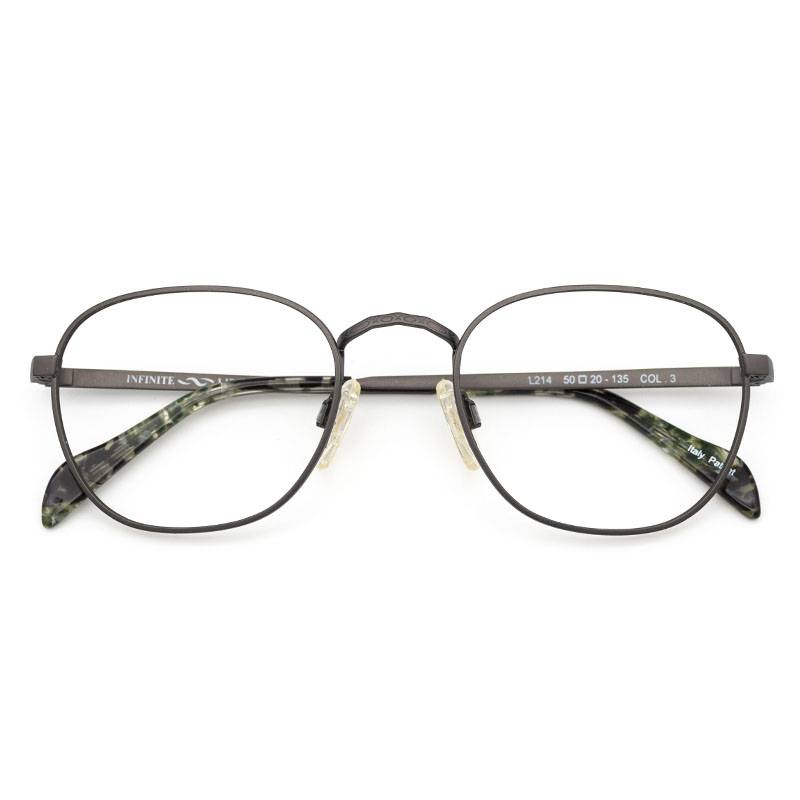 Kedu Delivery Home Ancient 90's Classic Carved Golden Silk Women's Model Glasses Frame Box Myopia
