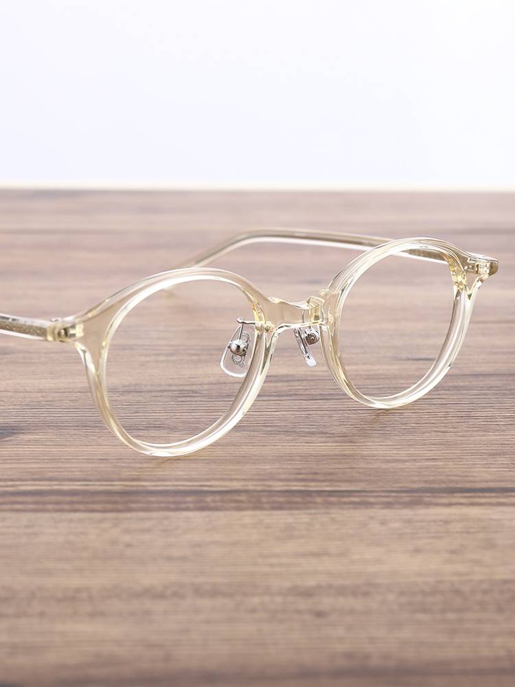 wow glasses Boston-n Boston Japan imported board small face Lai Belin, the same Bai Mountain Glasses Shelf Shop