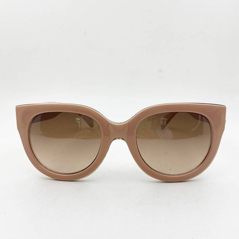 The original single women's brand sunglasses fashionable big frame sunglasses anti -ultraviolet eye mirror sunshade glasses