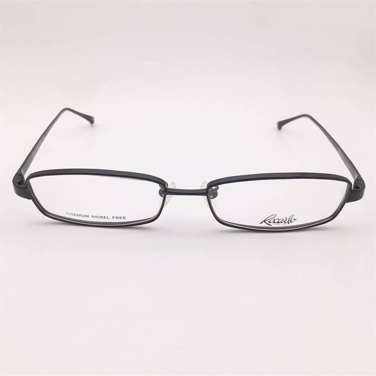 Treasure orphan original single black ultra -light pure titanium business temperament full -frame full -frame myopia rack men and women