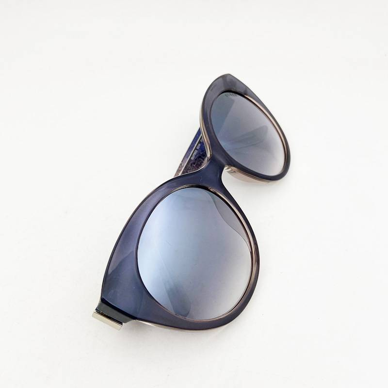 Brand original single -end female cat eye anti -ultraviolet sunglasses personality tidal tidal tidal style sunglasses outdoor sunshade