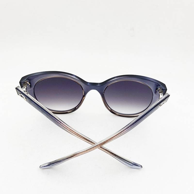 Brand original single -end female cat eye anti -ultraviolet sunglasses personality tidal tidal tidal style sunglasses outdoor sunshade