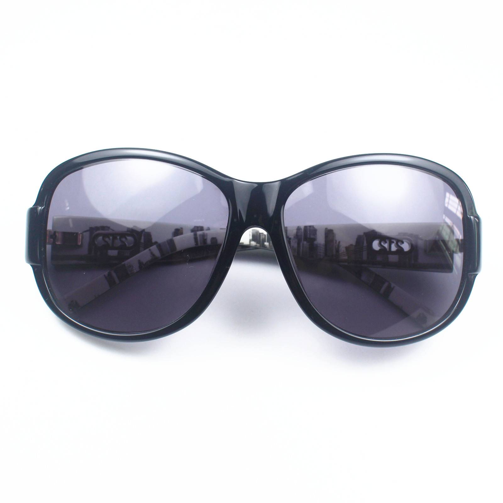 Original single imported board sunglasses high -end ultraviolet sunglasses driving windproof windproof black 2222