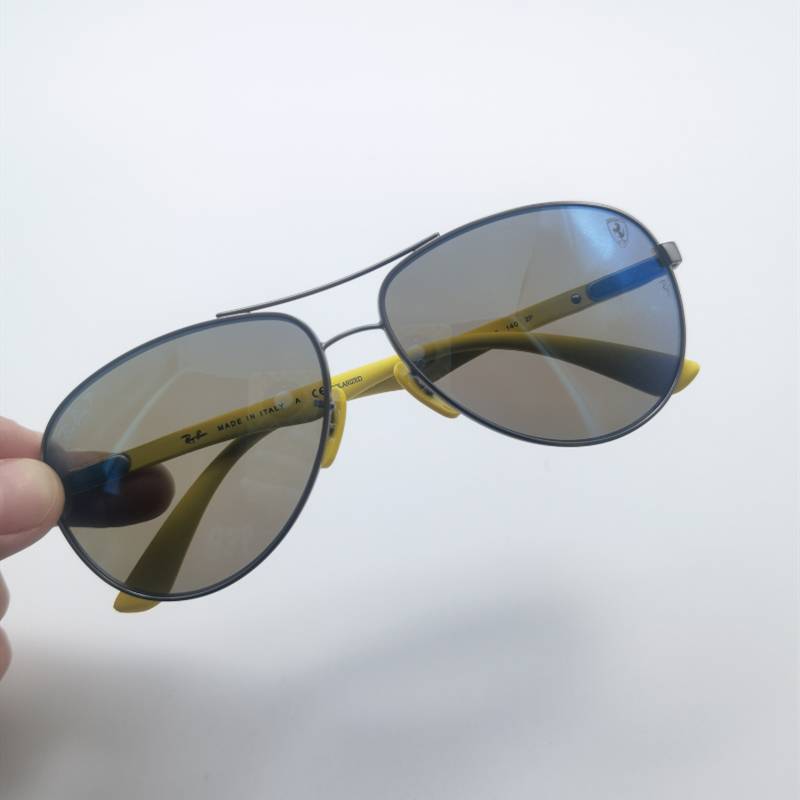 Rayban Ray Ban pilot polarized sunglasses Ferrari cooperation model RB8313M