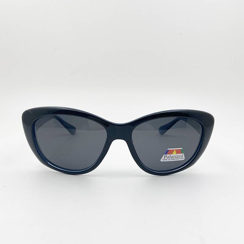 Exporting pure original single female polarizer, fashionable cat eye sunglasses care mirror sheltering mirror driving glasses