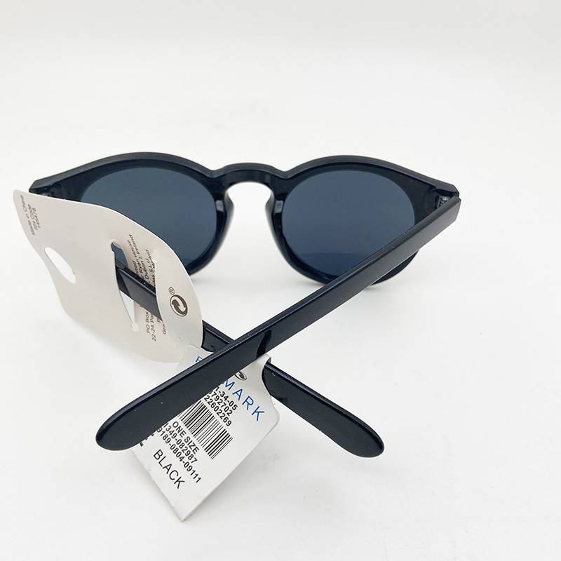 Exit the original single men and women black sunglasses fashionable sunglasses anti -ultraviolet -ray wicked sun mirror tide