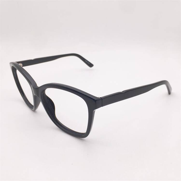 Black pantye plate large round frame literary temperament