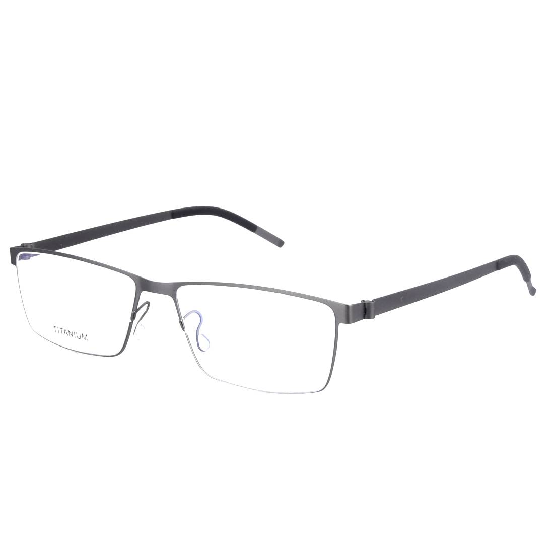 Danish brand creativity without screw full -frame full -frame myopia box men's business light literary square positive lenses rack