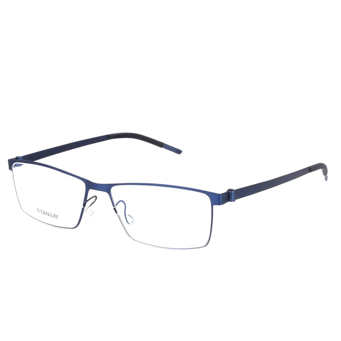 Danish brand creativity without screw full -frame full -frame myopia box men's business light literary square positive lenses rack