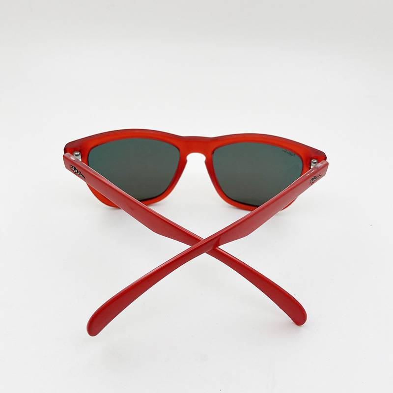 Photo micro -flaw out pure original single children red sunglasses fashion girl sunglasses care mirror sunshade sunshine mirror