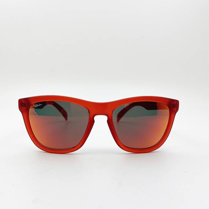 Photo micro -flaw out pure original single children red sunglasses fashion girl sunglasses care mirror sunshade sunshine mirror