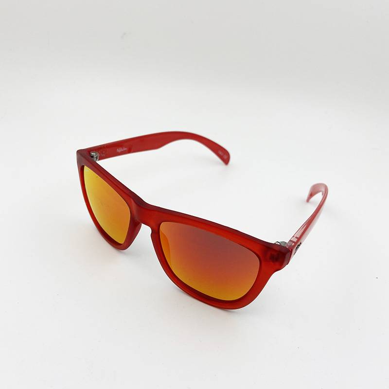 Photo micro -flaw out pure original single children red sunglasses fashion girl sunglasses care mirror sunshade sunshine mirror