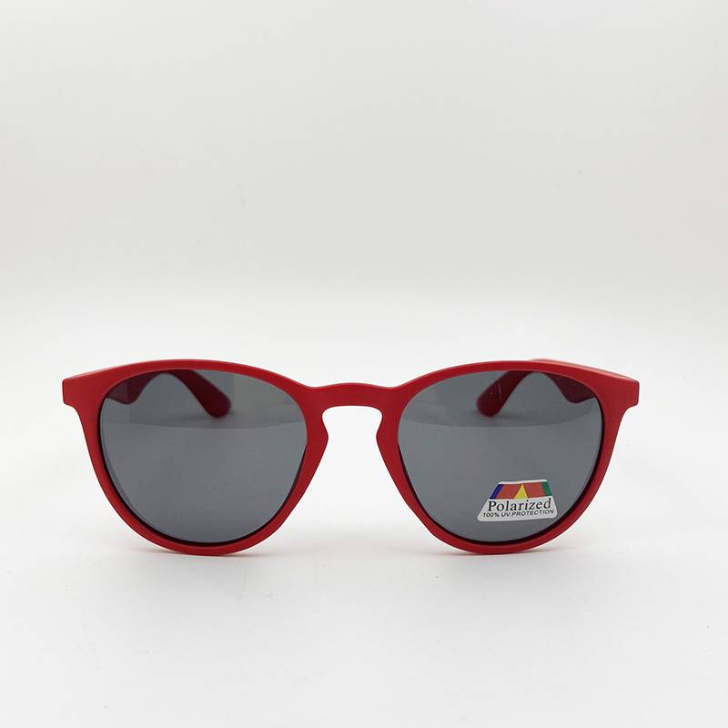 Exporting pure original single female red polarized sunglasses personalized sunglasses care eyes, sunshade driving driving mirror tide