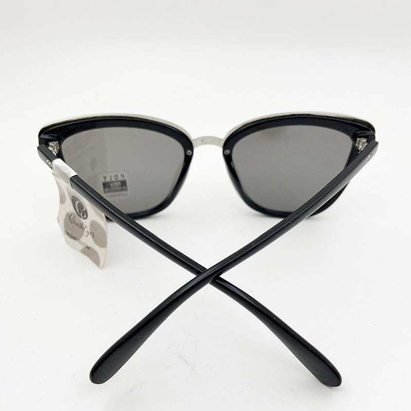 Original single men and women black coating sunglasses fashion trendy sunglasses anti -ultraviolet wicked ungrate UV400