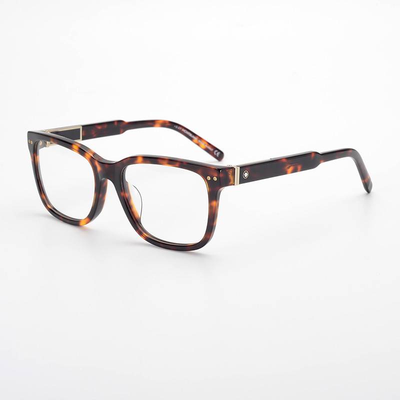 Tail Single Glasses Grade MB705 Fashion Leisure Men's Business Wild Imported Board Myopia Framework