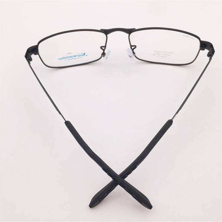 Treasured orphan original single black ultra -light pure titanium business temperament full -frame literary versatile glasses frame men and women