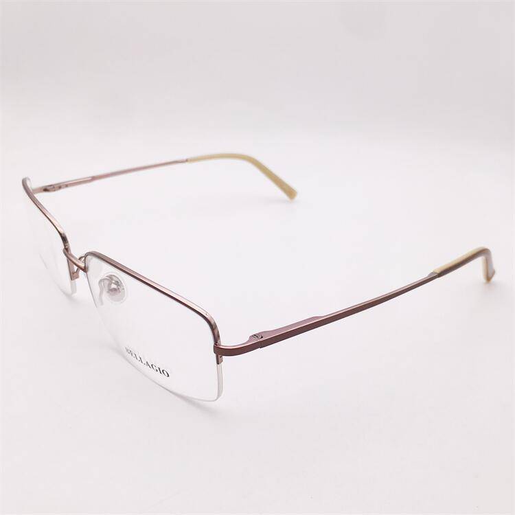 Treasured orphan original single -gun color ultra -wide business temperament half -frame big face fat face glasses frame men and women