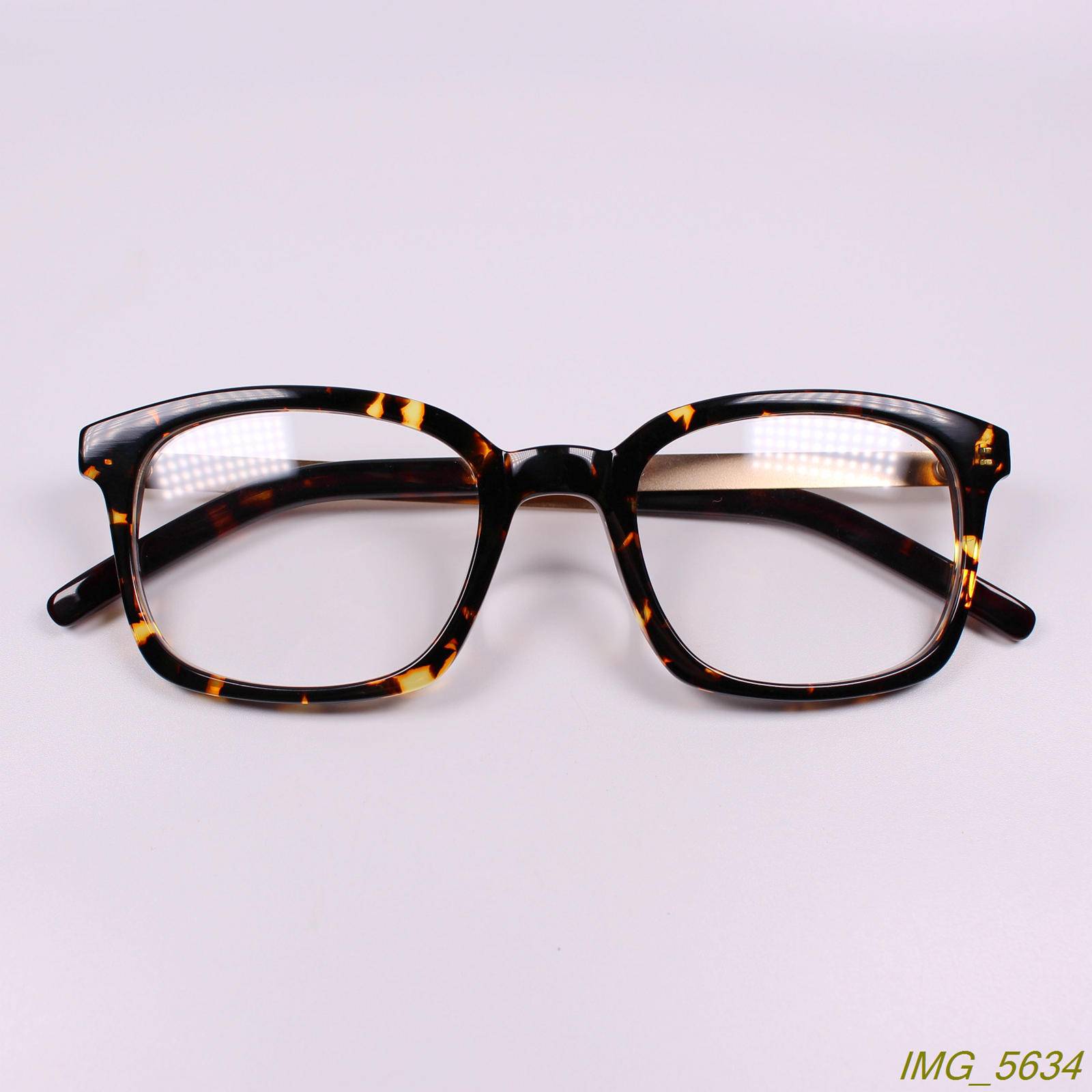 Factory genuine light box plate frame+memory metal leg myopia glasses frame optical glasses frame 2 color