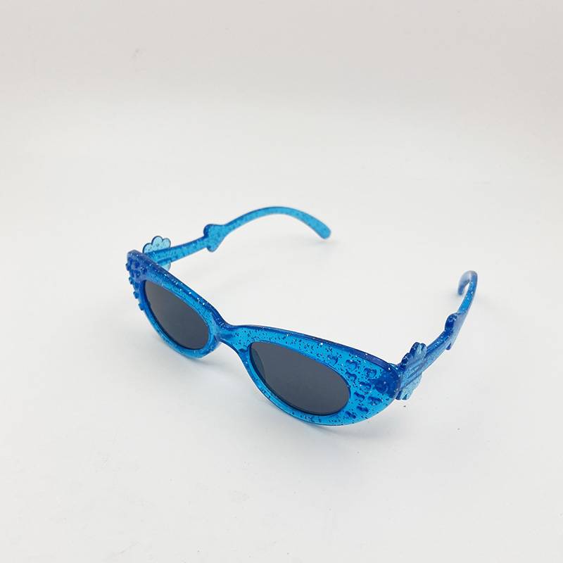 order Children's sunglasses personalized girl cat eye sunglasses anti -ultraviolet watch shading mirror tide model