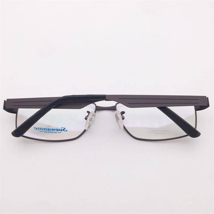 Treasured orphan original single gun color ultra -light pure titanium IP electroplating full -frame personality business temperament glasses frame men and women