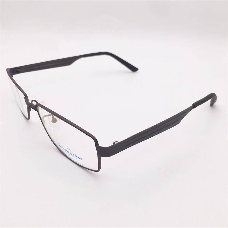 Treasured orphan original single gun color ultra -light pure titanium IP electroplating full -frame personality business temperament glasses frame men and women
