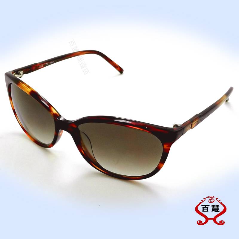 EL18985 sunglasses original single genuine board ELLE female cubic square face small frame board sheet sunglasses