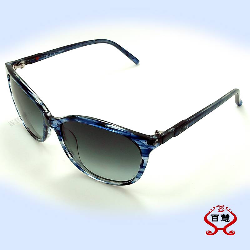 EL18985 sunglasses original single genuine board ELLE female cubic square face small frame board sheet sunglasses