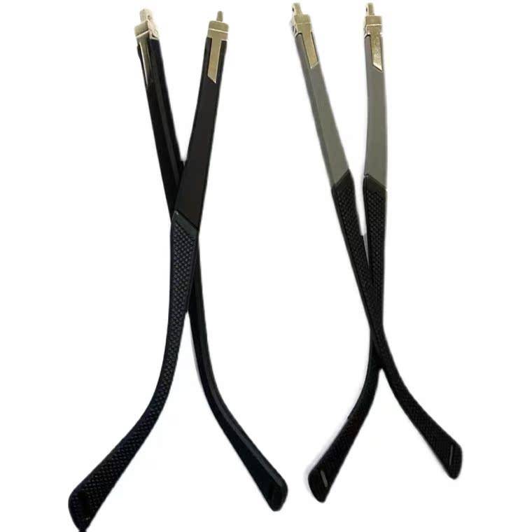 Glasses legs straight tooth mirror legs width 6mm tooth width 2mm leg length 137mm fine mirror legs one pair of tr90 light material light