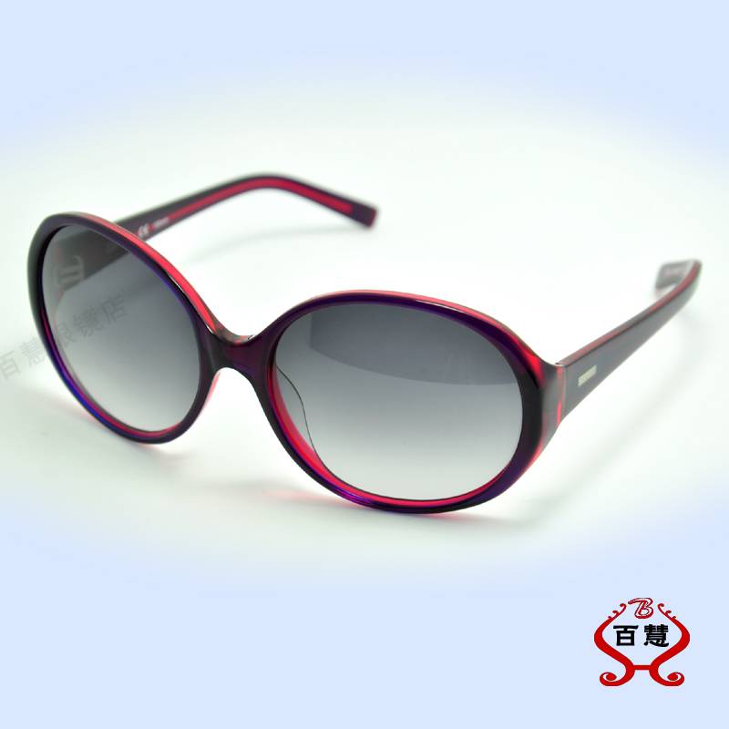 Original single ESPRIT sunglasses women's big frame round purple red ET17786 sunglasses Sijie sunshade