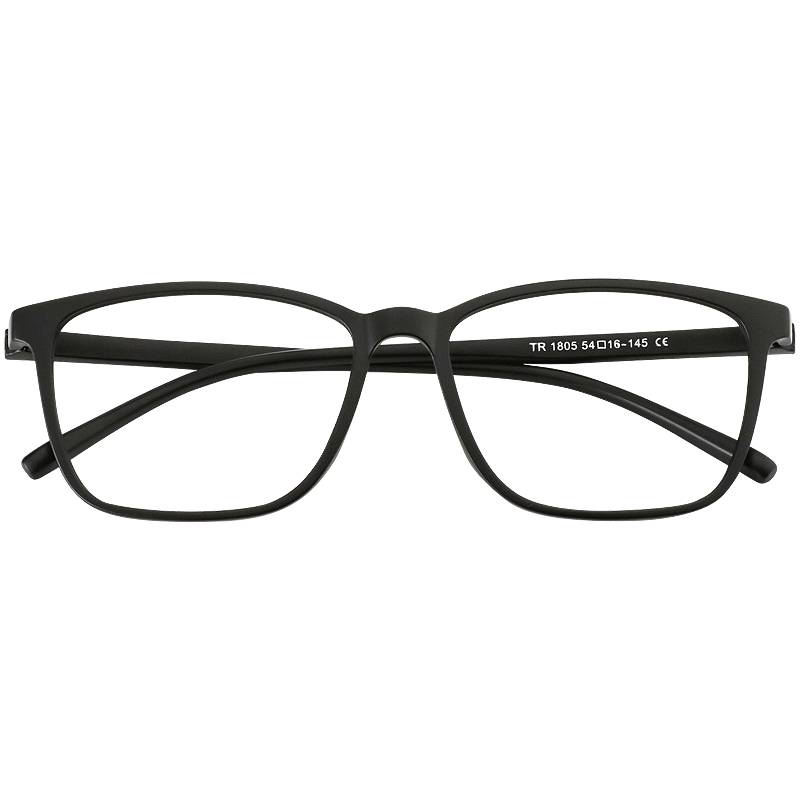 Thin Face Box TR90 Student Glasses Retro Radiation Anti -Dedicated Women's Korean Version Trends Blu -rayoplasma Glasses Man