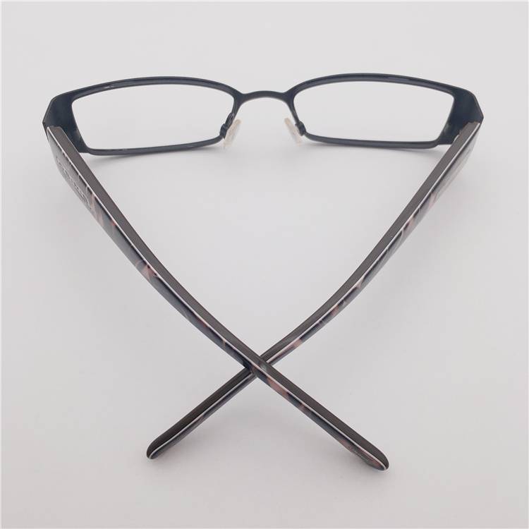 Shenzhen original single black full -frame spring plate coarse mirror leg business temperament personalized glasses frame men and women