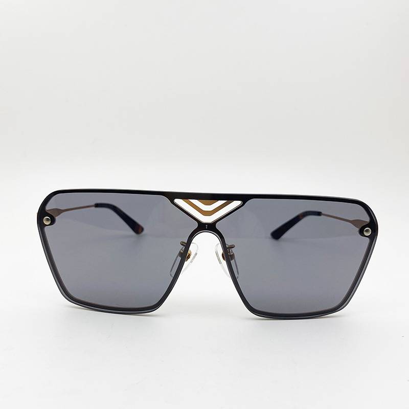 Brand original single men's high -end sunglasses fashion personality sunglasses anti -ultraviolet eye mirror shading mirror tide model
