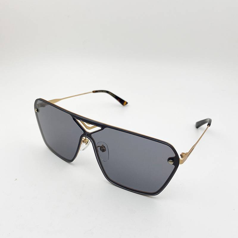 Brand original single men's high -end sunglasses fashion personality sunglasses anti -ultraviolet eye mirror shading mirror tide model
