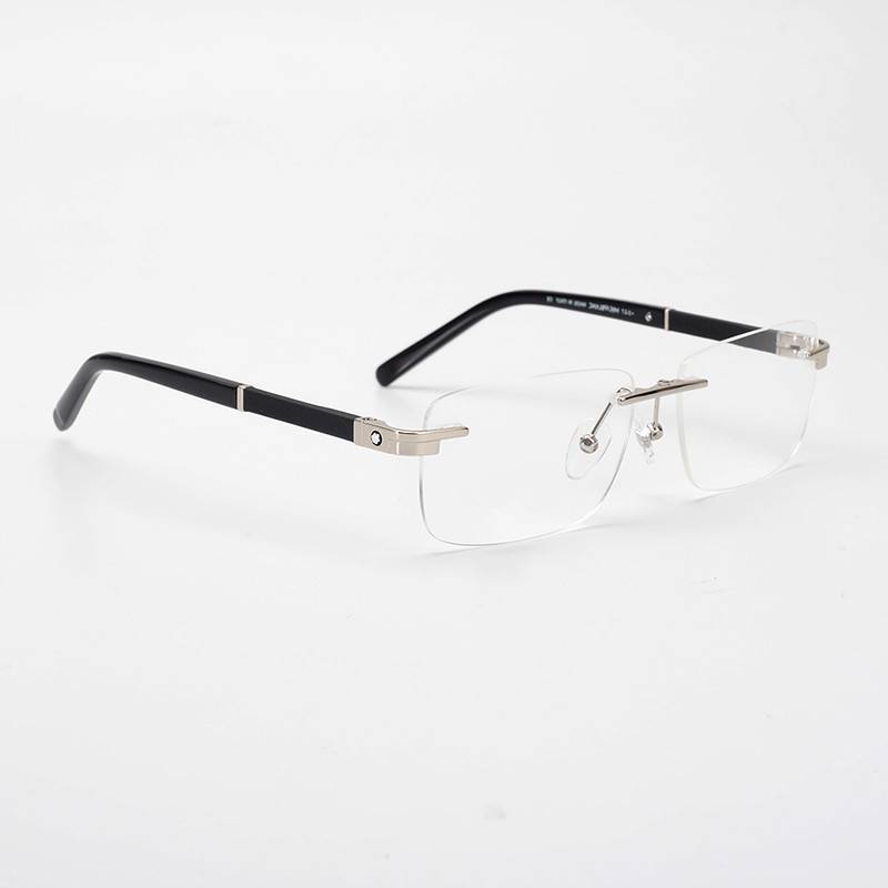 Tail Single Glasses Relief MB712 Fashion Casual Men's Frame Frameless Spring Legs -free Iopia Glasses Framework