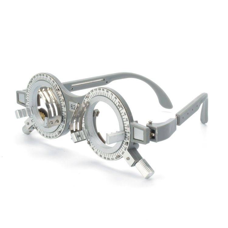 Glasses shop instrument is a good helper TF-A gray optometry rack test shelf mirror lever retractable silicone nasal support mirror frame