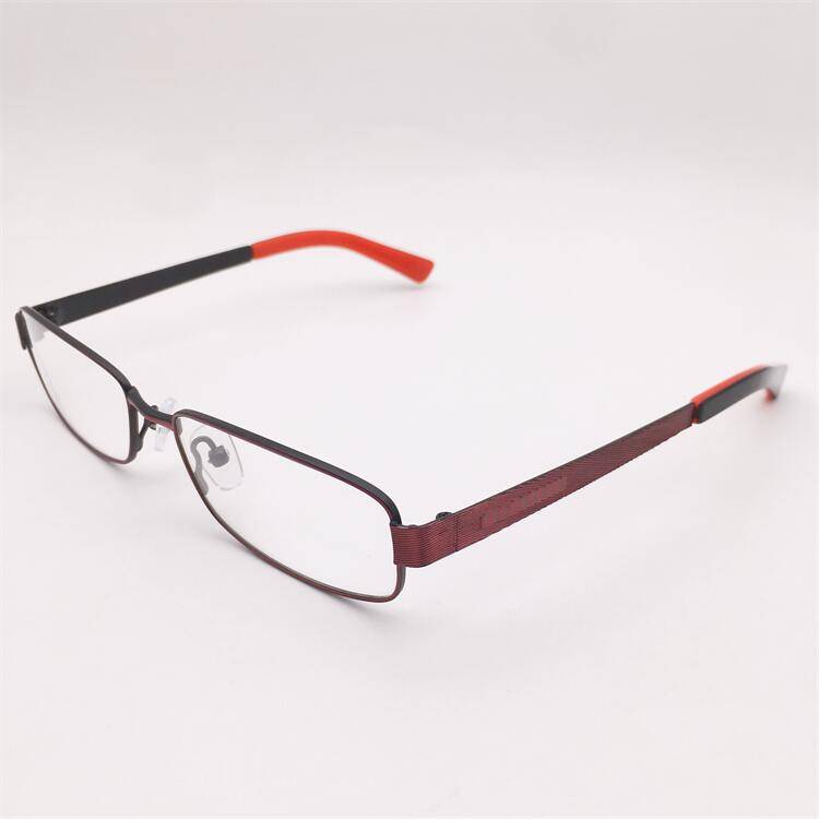 Treasured orphan original single red full -frame small round frame carved mirror legs literary temperament glasses shelf female