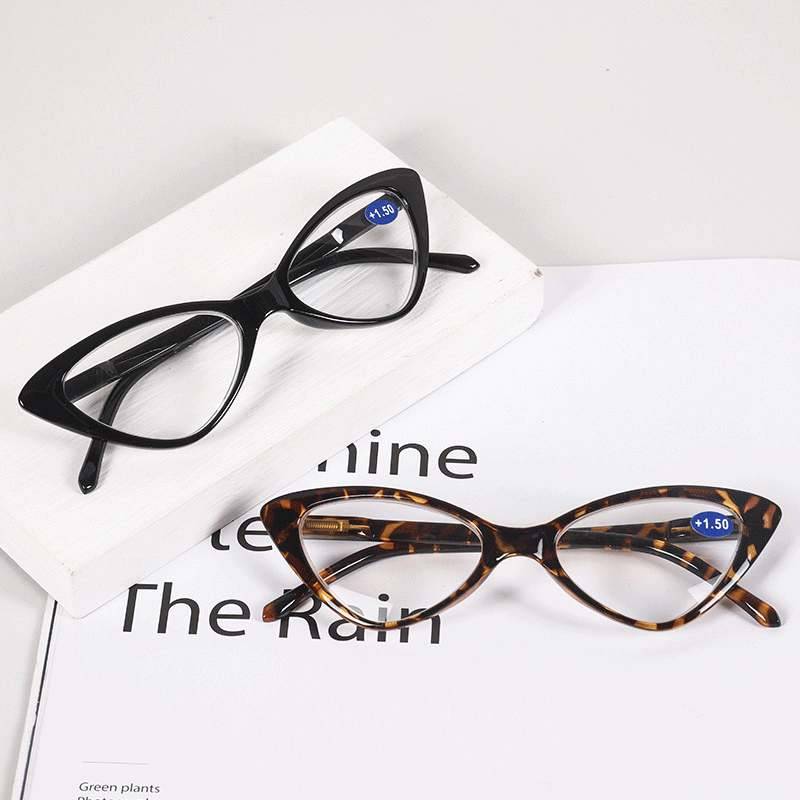 PC Full Framework Old Flower Mirror Cat Eye INS Personality