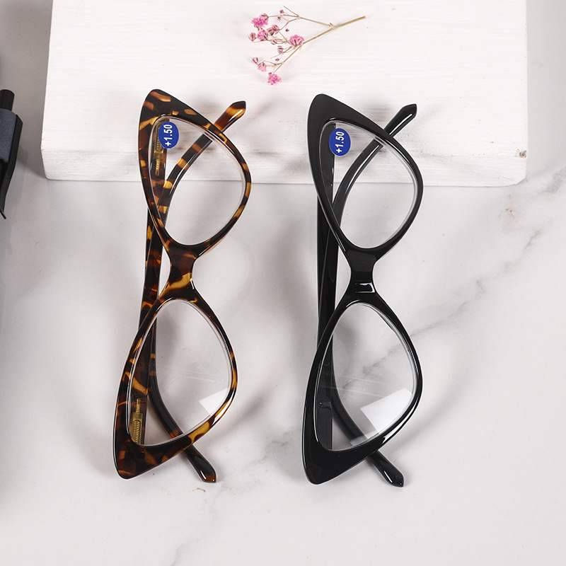 PC Full Framework Old Flower Mirror Cat Eye INS Personality