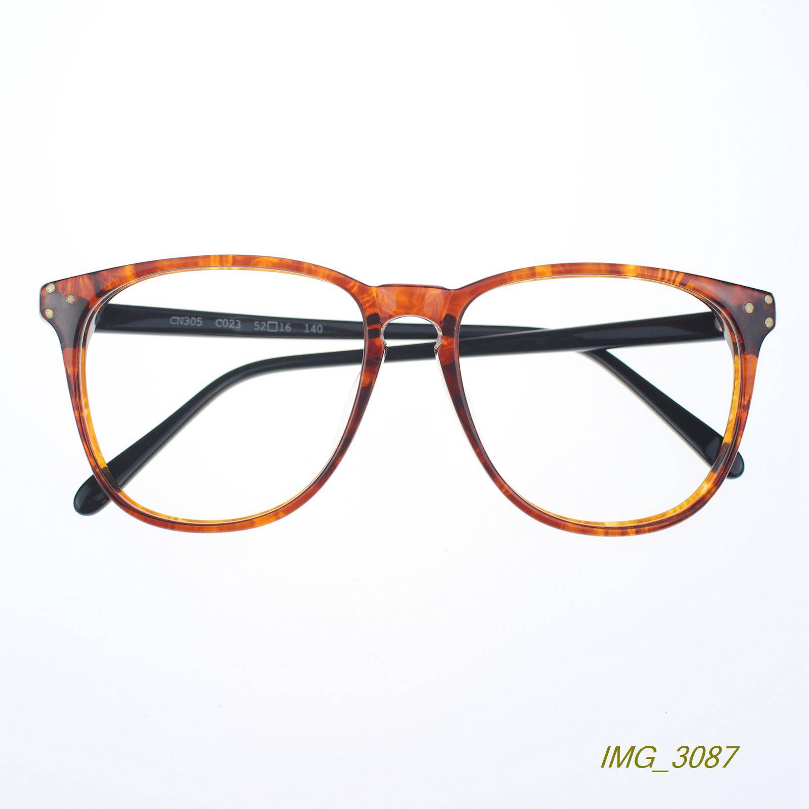 Original single single largé romo retro myopia glasses rack color CN305
