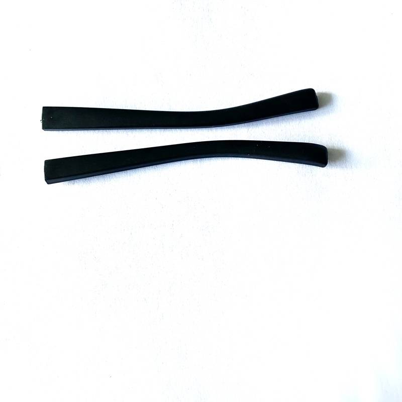 Glasses leg sleeve increase 80mm long universal leg covers soft flat mouth and legs cover legs cover inner mouth 2*1mm pair