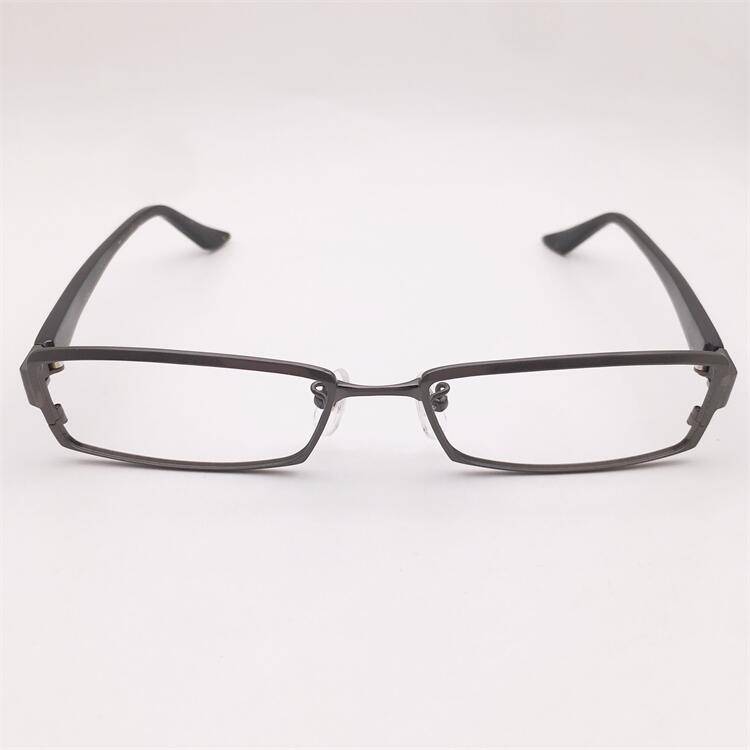 Hand -made treasure original single gun color pure titanium full -frame plate material lens legs business temperament gentleman glasses frame men