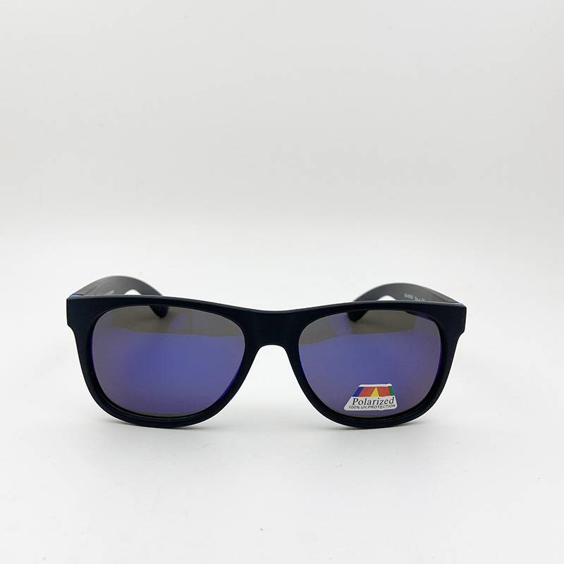 Pure original single men and women blue film polarized sunglasses fashion driving sunglasses anti -ultraviolet sun -covered sunshade tide