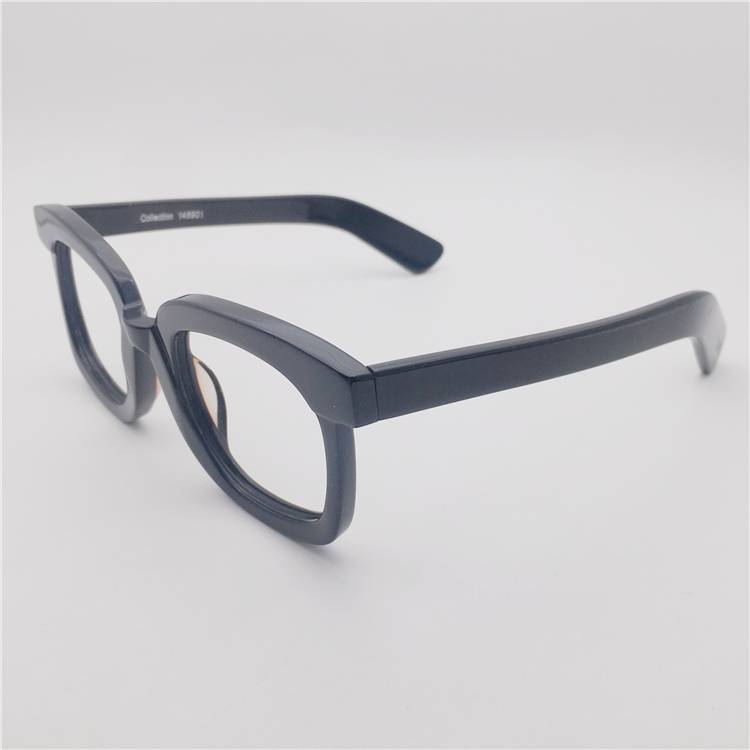 Treasured Japanese order black imported board big frame punk personality literary glasses frame men and women